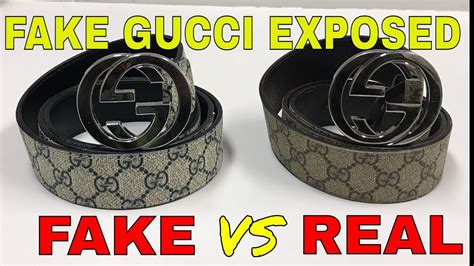 real gucci vs fake gucci belt|how to check gucci belt.